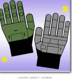 MS-06 Zaku Gloves