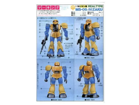 1/100 MS-05 Zaku I Real Type
