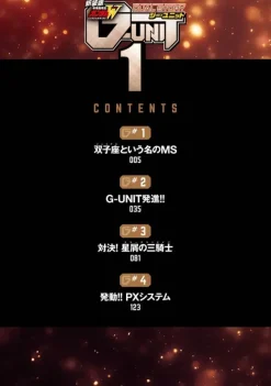 New Mobile Report Gundam W DUAL STORY G-UNIT # 01