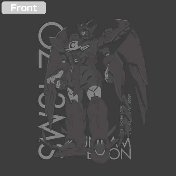 New Mobile Report Gundam Wing: OZ-13MS Gundam Epyon T-Shirt / Sumi-XL