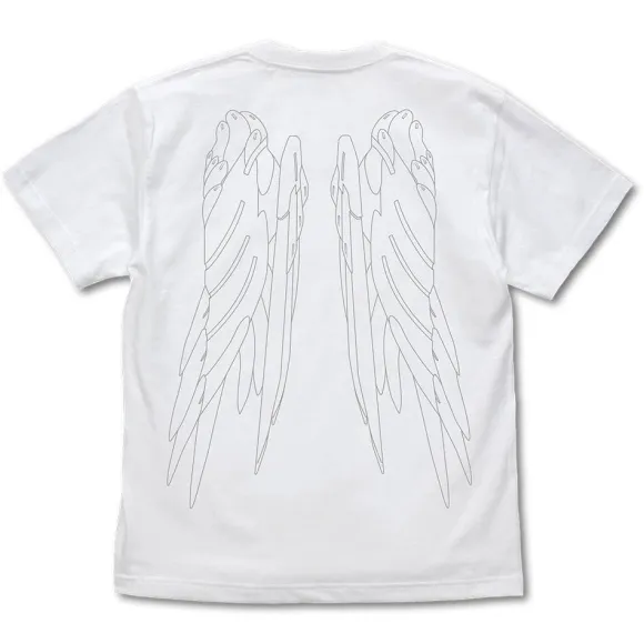 New Mobile Report Gundam Wing: Wing Gundam Zero (EW) T-Shirt / White-XL
