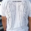 New Mobile Report Gundam W: Wing Gundam Zero T-Shirt / White-XL