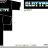 Old Type T-Shirt Black L