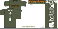 Old Type T-Shirt Moss M