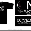 One Year War 01 T-Shirt Black M