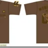 PA-MSM-04 T-Shirt Brown L