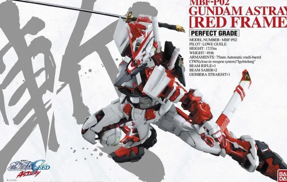 1/60 PG Gundam Astray Red Frame (without Bonus Parts)