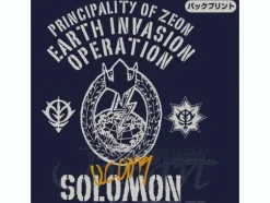 Principality of Zeon Solomon Zip-Parka Navy L