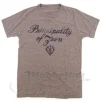 Principality of Zeon Tri-Blend T-Shirt Heather Charcoal M