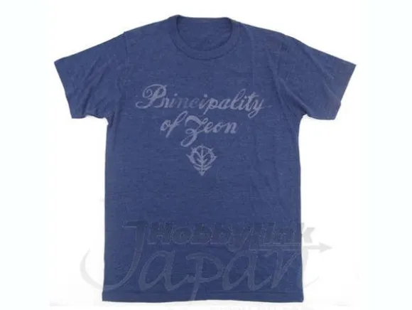 Principality of Zeon Tri-Blend T-Shirt Navy L