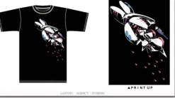 Qubeley Flying T-Shirt Black L