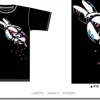 Qubeley Flying T-Shirt Black S