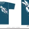 Qubeley Flying T-Shirt Denim L