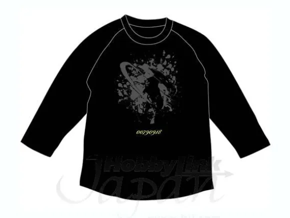 00790918 Raglan Sleeve T-Shirt Black M