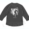 00790918 Raglan Sleeve T-Shirt Charcoal M