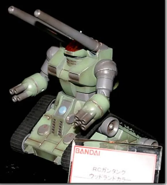 1/144 RC Guntank Woodland Color