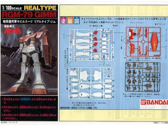 1/100 RGM-79 GM Real Type