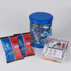 Round Box with Gunpla (ENTRY GRADE 1/144 RX-78-2) Metallic Blue Color