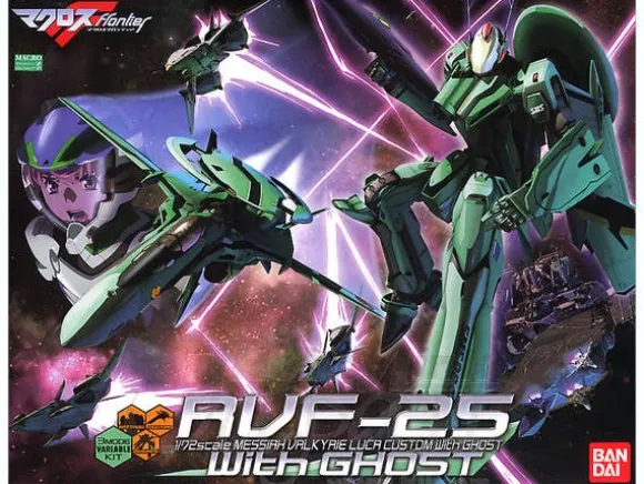 1/72 RVF-25 Messiah Valkyrie Luca Custom With Ghost
