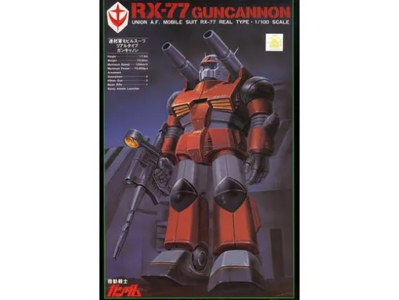 1/100 RX-77 Guncannon Real Type