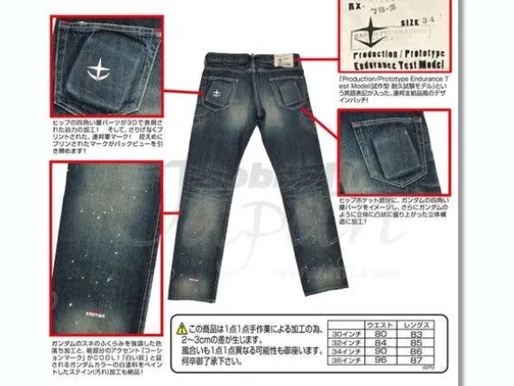RX-78 Jeans 34inch