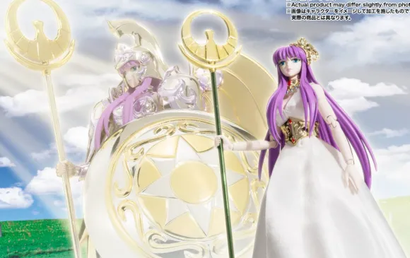 Saint Seiya Myth Cloth EX Goddess Athena & Saori Kido -Divine Saga Premium Set-