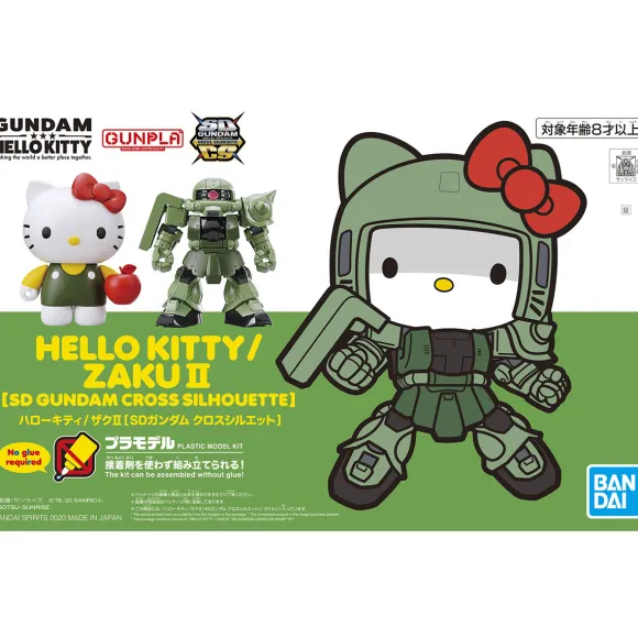 SD Cross Silhouette Hello Kitty/Zaku II