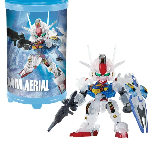 SDEX Gundam Aerial - Round Box Gunpla (Clear Color Ver.) (Reissue)