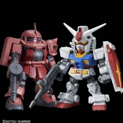 SD Gundam Cross Silhouette RX-78-2 Gundam & Char's Zaku II