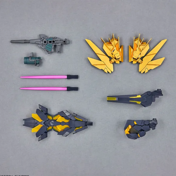 SD Gundam Cross Silhouette: Unicorn Gundam 2 Banshee (Destroy Mode) & Banshee Norn Parts Set