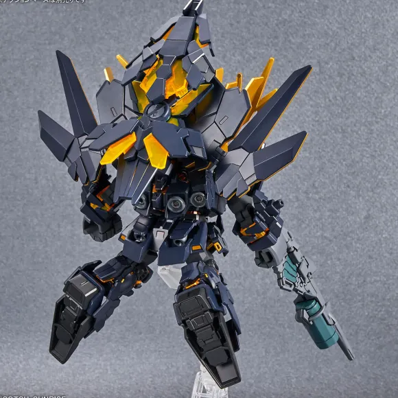 SD Gundam Cross Silhouette: Unicorn Gundam 2 Banshee (Destroy Mode) & Banshee Norn Parts Set