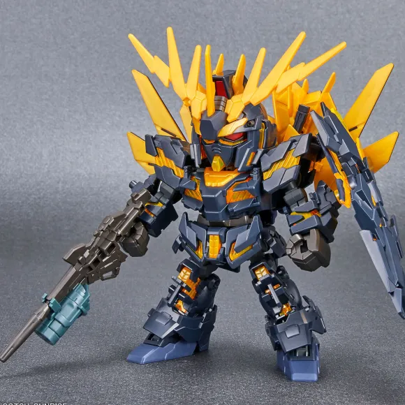 SD Gundam Cross Silhouette: Unicorn Gundam 2 Banshee (Destroy Mode) & Banshee Norn Parts Set