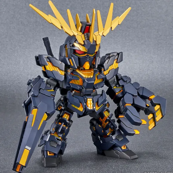 SD Gundam Cross Silhouette: Unicorn Gundam 2 Banshee (Destroy Mode) & Banshee Norn Parts Set