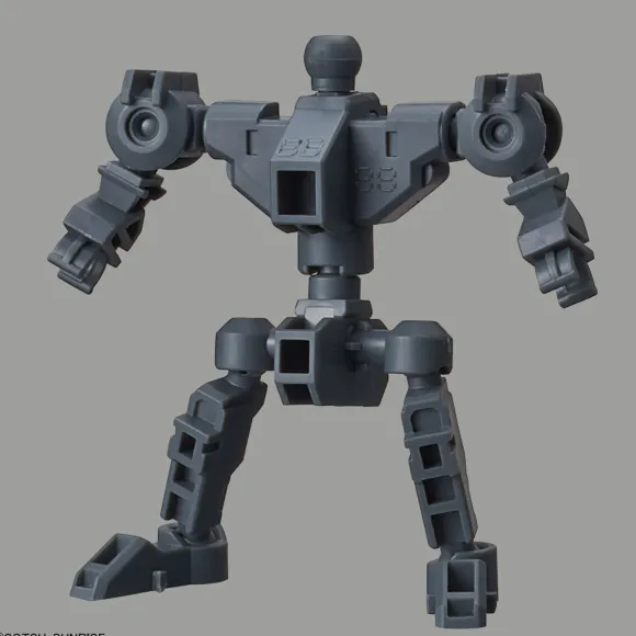 SD Gundam Cross Silhouette: Unicorn Gundam 2 Banshee (Destroy Mode) & Banshee Norn Parts Set