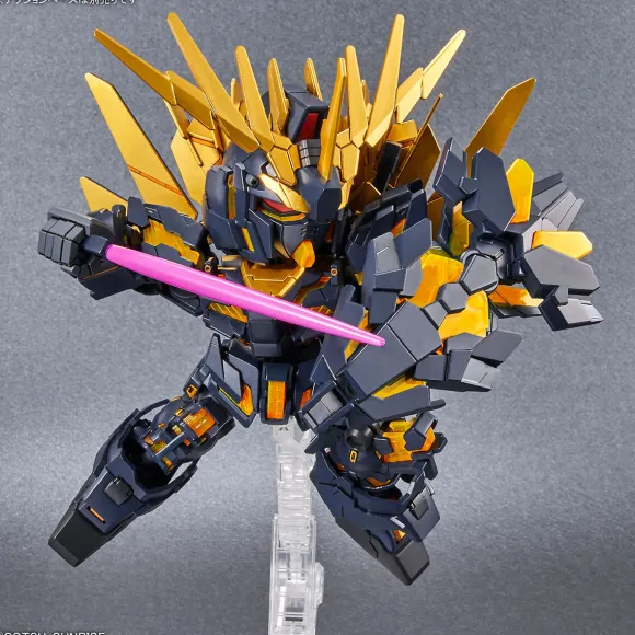 SD Gundam Cross Silhouette: Unicorn Gundam 2 Banshee (Destroy Mode) & Banshee Norn Parts Set