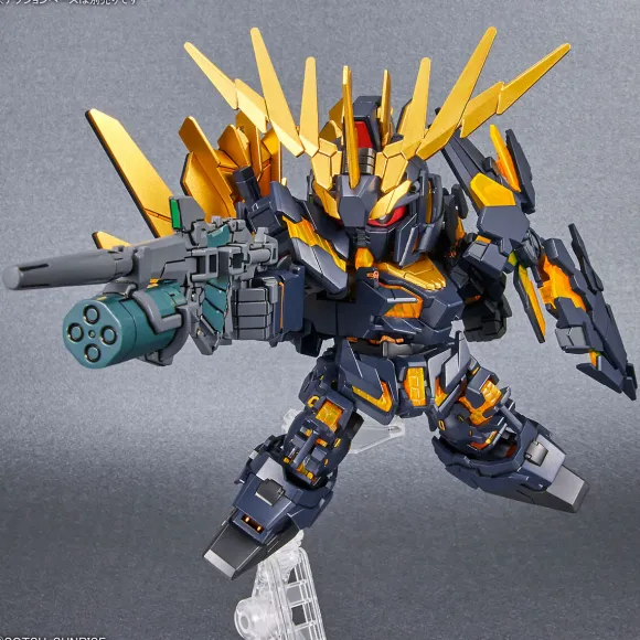 SD Gundam Cross Silhouette: Unicorn Gundam 2 Banshee (Destroy Mode) & Banshee Norn Parts Set
