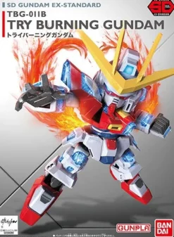 SD Gundam EX Standard Try Burning Gundam