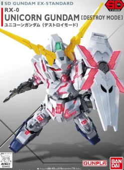 SD Gundam EX Standard Unicorn Gundam (Destroy Mode)