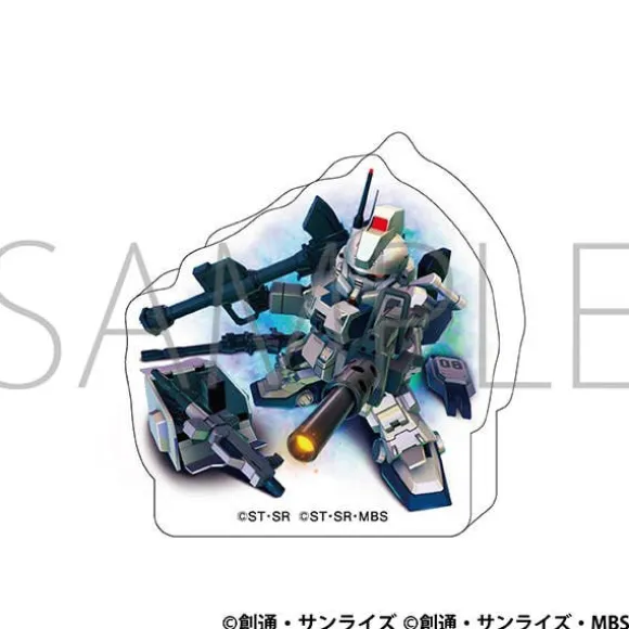 SD Gundam G Generation Eternal: Round Acrylic Figure / Gundam Ez8 (EX)