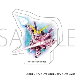 SD Gundam G Generation Eternal: Round Acrylic Figure / Unicorn Gundam (Destroy Mode) (EX)