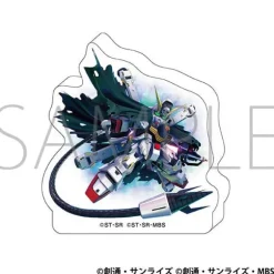 SD Gundam G Generation Eternal: Round Acrylic Figure / Crossbone Gundam X1 Custom (EX)