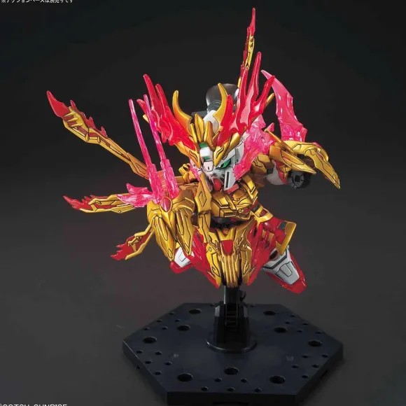 SD Sangoku Soketsuden Flame Emperor Zhang Fei God Gundam