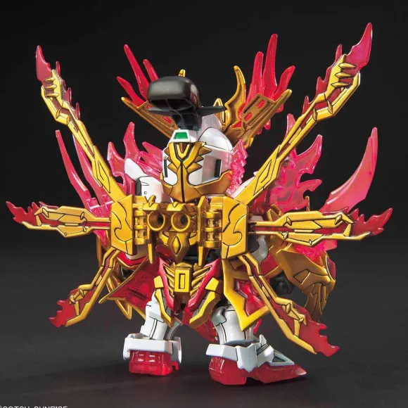 SD Sangoku Soketsuden Flame Emperor Zhang Fei God Gundam
