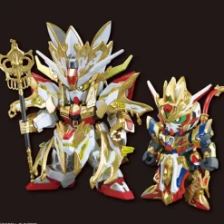SDW HEROES Goku Impulse Gundam & Sanzang Strike Freedom Gundam Set