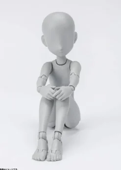 S.H.Figuarts Body-chan Ken Sugimori Edition DX SET (Gray Color Ver.) (Reissue)
