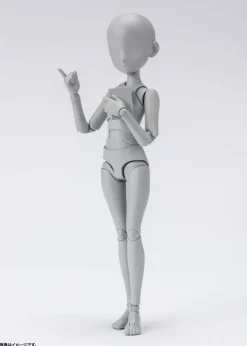 S.H.Figuarts Body-chan Ken Sugimori Edition DX SET (Gray Color Ver.) (Reissue)