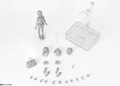 S.H.Figuarts Body-chan -School Life- Edition DX SET (Gray Color Ver.)