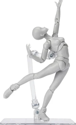 S.H.Figuarts Body-chan -Sports- Edition DX SET (Gray Color Ver.)