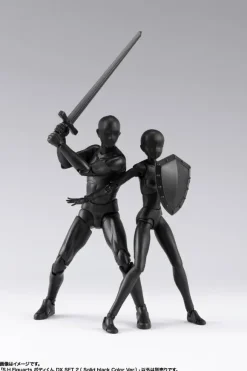 S.H.Figuarts Body-kun DX Set 2 (Solid Black Color Ver.)