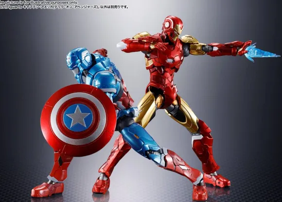 S.H.Figuarts Captain America (Tech on Avengers)